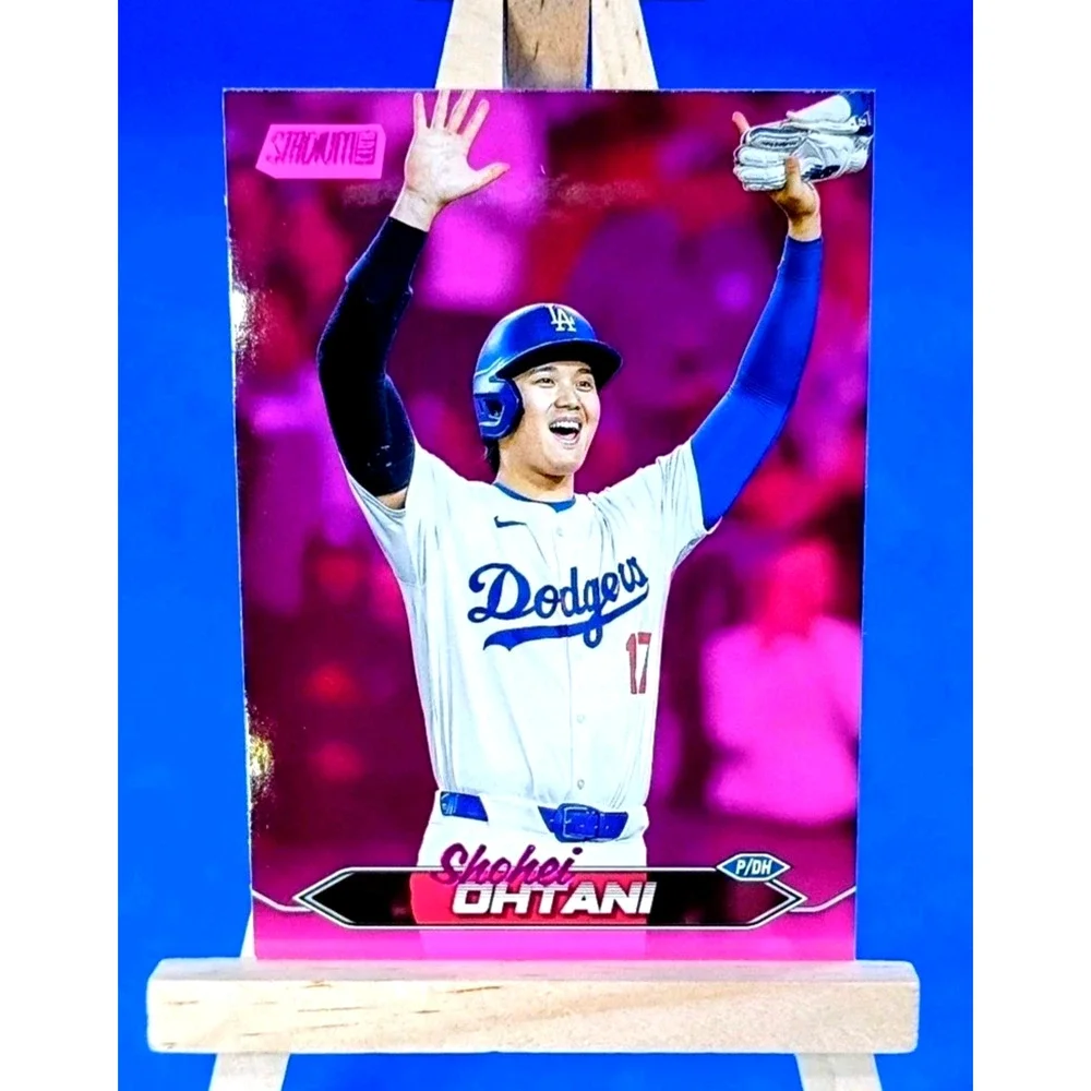 Shohei Ohtani #200 Magenta Chrome 2024 Topps Stadium Club - Picture 4 of 5